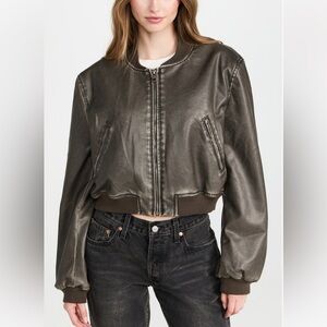 Allure Bomber Jacket
Color: Charcoal
Brand: Lioness